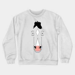 BoJack face! Crewneck Sweatshirt